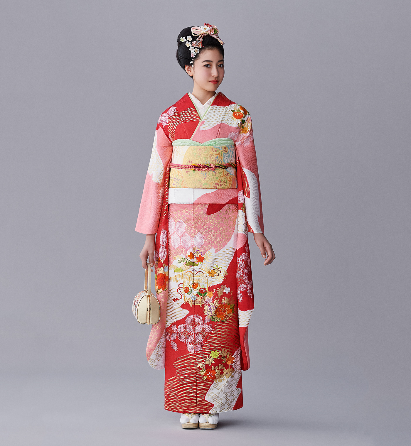 千總 振り袖 【夢立花】 光恵｜着物のオンラインショップ | 染織