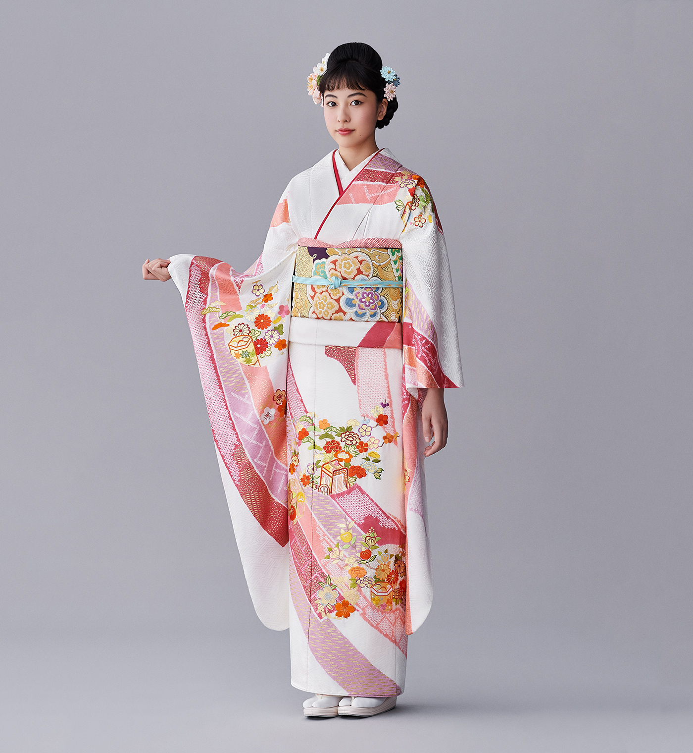 千總 振袖 【夢立花】 優艶|着物のオンラインショップ | 染織近藤 千總 振袖 【夢立花】 優艶|着物のオンラインショップ | 染織近藤